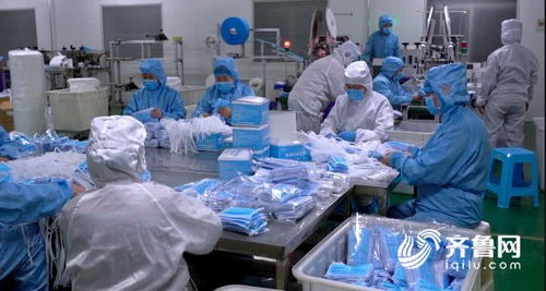 口罩 生產三班倒 山東企業連夜提供醫療防護產品
