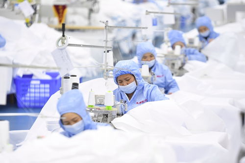 全力保供，防護物資生產線高效運轉